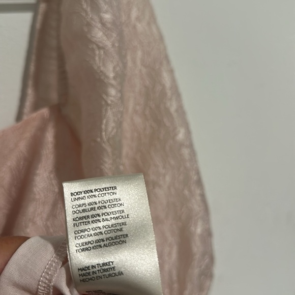 Textured Puff-Sleeve Dress - Picture 11 of 12